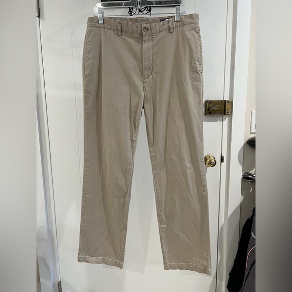 Vineyard Vines Club Pant Men’s Size 34 x 32 Classic Fit Khaki Beige Pants - Picture 1 of 3